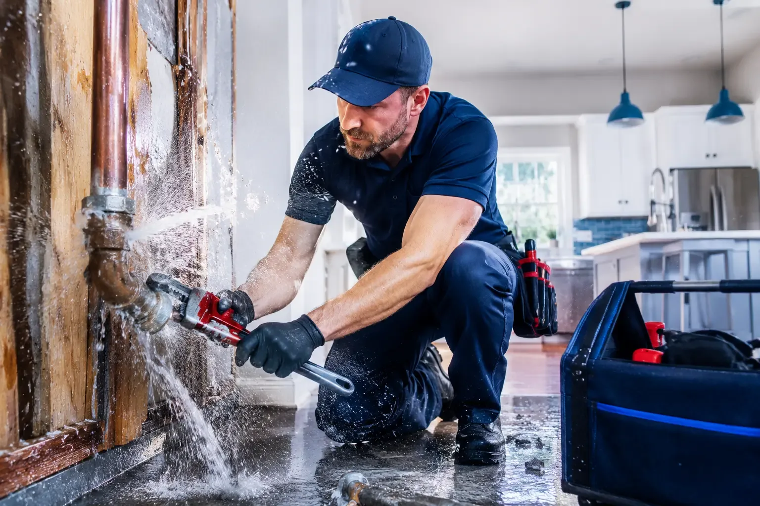 Local emergency pipe repair professionals in Hennepin, OK